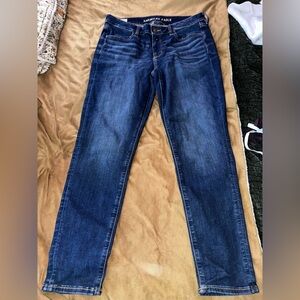 American Eagle Dark Wash Skinny Jean Jeggings